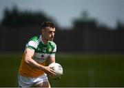 27 June 2021; Cian Farrell of Offaly during the Leinster GAA Football Senior Championship Round 1 match between Louth and Offaly at Páirc Tailteann in Navan, Meath. Photo by David Fitzgerald/Sportsfile