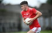 27 June 2021; Sean Marry of Louth during the Leinster GAA Football Senior Championship Round 1 match between Louth and Offaly at Páirc Tailteann in Navan, Meath. Photo by David Fitzgerald/Sportsfile