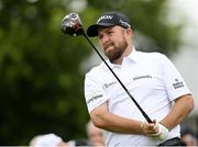 1 July 2021; Shane Lowry of Ireland watches his drive from the 10th tee box during day one of the Dubai Duty Free Irish Open Golf Championship at Mount Juliet Golf Club in Thomastown, Kilkenny. Photo by Ramsey Cardy/Sportsfile