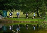 1 July 2021; Spectators walk across the course during day one of the Dubai Duty Free Irish Open Golf Championship at Mount Juliet Golf Club in Thomastown, Kilkenny. Photo by Ramsey Cardy/Sportsfile