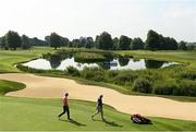 1 July 2021; Padraig Harrington of Ireland on the 18th green during day one of the Dubai Duty Free Irish Open Golf Championship at Mount Juliet Golf Club in Thomastown, Kilkenny. Photo by Ramsey Cardy/Sportsfile