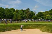 1 July 2021; Martin Kaymer of Germany plays from a bunker at the sixth green during day one of the Dubai Duty Free Irish Open Golf Championship at Mount Juliet Golf Club in Thomastown, Kilkenny. Photo by Ramsey Cardy/Sportsfile