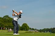 1 July 2021; Martin Kaymer of Germany plays his drive from the 5th tee box during day one of the Dubai Duty Free Irish Open Golf Championship at Mount Juliet Golf Club in Thomastown, Kilkenny. Photo by Ramsey Cardy/Sportsfile