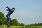 1 July 2021; Aaron Rai of England plays his drive from the 5th tee box during day one of the Dubai Duty Free Irish Open Golf Championship at Mount Juliet Golf Club in Thomastown, Kilkenny. Photo by Ramsey Cardy/Sportsfile
