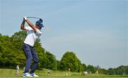 1 July 2021; Jorge Campillo of Spain plays his drive from the 5th tee box during day one of the Dubai Duty Free Irish Open Golf Championship at Mount Juliet Golf Club in Thomastown, Kilkenny. Photo by Ramsey Cardy/Sportsfile