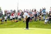 1 July 2021; Shane Lowry of Ireland putts on the ninth green during day one of the Dubai Duty Free Irish Open Golf Championship at Mount Juliet Golf Club in Thomastown, Kilkenny. Photo by Ramsey Cardy/Sportsfile