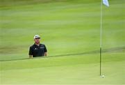 1 July 2021; Graeme McDowell of Northern Ireland after chipping out of the bunker on the fifth during day one of the Dubai Duty Free Irish Open Golf Championship at Mount Juliet Golf Club in Thomastown, Kilkenny. Photo by Ramsey Cardy/Sportsfile