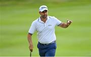 1 July 2021; Richard Bland of England after a birdie putt on the fifth green during day one of the Dubai Duty Free Irish Open Golf Championship at Mount Juliet Golf Club in Thomastown, Kilkenny. Photo by Ramsey Cardy/Sportsfile