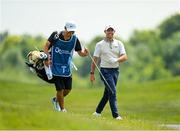 1 July 2021; Rory McIlroy of Northern Ireland and caddy Harry Diamond on the fifth hole during day one of the Dubai Duty Free Irish Open Golf Championship at Mount Juliet Golf Club in Thomastown, Kilkenny. Photo by Ramsey Cardy/Sportsfile