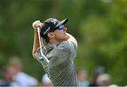 1 July 2021; John Catlin of USA watches his shot from the sixth fairway during day one of the Dubai Duty Free Irish Open Golf Championship at Mount Juliet Golf Club in Thomastown, Kilkenny. Photo by Ramsey Cardy/Sportsfile