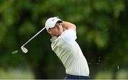 1 July 2021; Rory McIlroy of Northern Ireland watches his second shot on the first hole during day one of the Dubai Duty Free Irish Open Golf Championship at Mount Juliet Golf Club in Thomastown, Kilkenny. Photo by Ramsey Cardy/Sportsfile