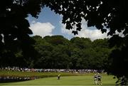 1 July 2021; Rory McIlroy of Northern Ireland putts on the third green during day one of the Dubai Duty Free Irish Open Golf Championship at Mount Juliet Golf Club in Thomastown, Kilkenny. Photo by Ramsey Cardy/Sportsfile