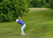 1 July 2021; Mark Power of Ireland plays a shot on the 18th hole during day one of the Dubai Duty Free Irish Open Golf Championship at Mount Juliet Golf Club in Thomastown, Kilkenny. Photo by Ramsey Cardy/Sportsfile