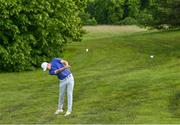 1 July 2021; Mark Power of Ireland plays a shot on the 18th hole during day one of the Dubai Duty Free Irish Open Golf Championship at Mount Juliet Golf Club in Thomastown, Kilkenny. Photo by Ramsey Cardy/Sportsfile