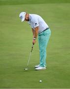 1 July 2021; Richie Ramsay of Scotland putts on the 18th green during day one of the Dubai Duty Free Irish Open Golf Championship at Mount Juliet Golf Club in Thomastown, Kilkenny. Photo by Ramsey Cardy/Sportsfile