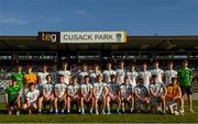 30 June 2021; The Offaly Squad before the Electric Ireland Leinster GAA Football Minor Championship Final match between Meath and Offaly at TEG Cusack Park in Mullingar, Westmeath. Photo by Matt Browne/Sportsfile