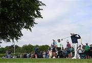 2 July 2021; Rory McIlroy of Northern Ireland watches his drive from the 17th tee box during day two of the Dubai Duty Free Irish Open Golf Championship at Mount Juliet Golf Club in Thomastown, Kilkenny. Photo by Ramsey Cardy/Sportsfile