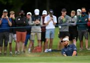 2 July 2021; Shane Lowry of Ireland plays a shot from the bunker on the 13th hole during day two of the Dubai Duty Free Irish Open Golf Championship at Mount Juliet Golf Club in Thomastown, Kilkenny. Photo by Ramsey Cardy/Sportsfile
