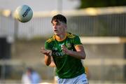 30 June 2021; Ciaran Caulfield of Meath during the Electric Ireland Leinster GAA Football Minor Championship Final match between Meath and Offaly at TEG Cusack Park in Mullingar, Westmeath. Photo by Matt Browne/Sportsfile
