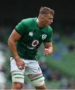 3 July 2021; Gavin Coombes of Ireland during the International Rugby Friendly match between Ireland and Japan at Aviva Stadium in Dublin. Photo by Brendan Moran/Sportsfile