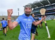 3 July 2021; Jake Malone of Dublin celebrates after his side's victory in the Leinster GAA Hurling Senior Championship Semi-Final match between Dublin and Galway at Croke Park in Dublin. Photo by Piaras Ó Mídheach/Sportsfile