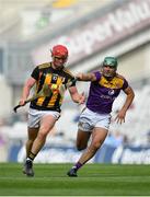 3 July 2021; Adrian Mullen of Kilkenny in action against Shaun Murphy of Wexford during the Leinster GAA Hurling Senior Championship Semi-Final match between Kilkenny and Wexford at Croke Park in Dublin. Photo by Seb Daly/Sportsfile