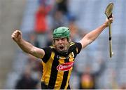 3 July 2021; Eoin Cody of Kilkenny celebrates scoring his side's first goal during the Leinster GAA Hurling Senior Championship Semi-Final match between Kilkenny and Wexford at Croke Park in Dublin. Photo by Piaras Ó Mídheach/Sportsfile