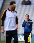 3 July 2021; Wexford manager Davy Fitzgerald during injury-time of the second half of the Leinster GAA Hurling Senior Championship Semi-Final match between Kilkenny and Wexford at Croke Park in Dublin. Photo by Piaras Ó Mídheach/Sportsfile