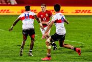 3 July 2021; Owen Farrell of British and Irish Lions during the 2021 British and Irish Lions tour match between Sigma Lions and The British and Irish Lions at Emirates Airline Park in Johannesburg, South Africa. Photo by Sydney Seshibedi/Sportsfile