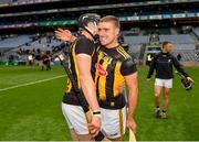 3 July 2021; Alan Murphy, right, and Walter Walsh of Kilkenny after their side's victory over Wexford in their Leinster GAA Hurling Senior Championship Semi-Final match at Croke Park in Dublin. Photo by Seb Daly/Sportsfile