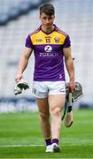 3 July 2021; Mikie Dwyer of Wexford leaves the pitch after his side's defeat in the Leinster GAA Hurling Senior Championship Semi-Final match between Kilkenny and Wexford at Croke Park in Dublin. Photo by Piaras Ó Mídheach/Sportsfile