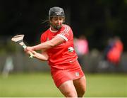 3 July 2021; Linda Collins of Cork during the Munster Senior Camogie Final match between Cork and Limerick at Drom & Inch GAA in Tipperary.  Photo by Matt Browne/Sportsfile