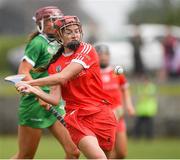 3 July 2021; Katrina Mackey of Cork during the Munster Senior Camogie Final match between Cork and Limerick at Drom & Inch GAA in Tipperary.  Photo by Matt Browne/Sportsfile