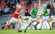 3 July 2021; Barry Nash of Limerick in action against Shane Kingston of Cork during the Munster GAA Hurling Senior Championship Semi-Final match between Cork and Limerick at Semple Stadium in Thurles, Tipperary. Photo by Stephen McCarthy/Sportsfile
