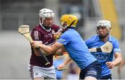 3 July 2021; Joe Canning of Galway in action against Daire Gray of Dublin during the Leinster GAA Hurling Senior Championship Semi-Final match between Dublin and Galway at Croke Park in Dublin. Photo by Seb Daly/Sportsfile