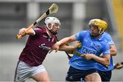 3 July 2021; Joe Canning of Galway in action against Daire Gray of Dublin during the Leinster GAA Hurling Senior Championship Semi-Final match between Dublin and Galway at Croke Park in Dublin. Photo by Seb Daly/Sportsfile