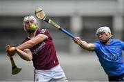 3 July 2021; Joe Canning of Galway in action against Liam Rushe of Dublin during the Leinster GAA Hurling Senior Championship Semi-Final match between Dublin and Galway at Croke Park in Dublin. Photo by Seb Daly/Sportsfile