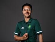 8 July 2021; Nhat Nguyen during a Tokyo 2020 Team Ireland Announcement for Badminton in the Sport Ireland Institute at the Sports Ireland Campus in Dublin. Photo by Harry Murphy/Sportsfile