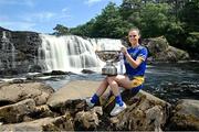 7 July 2021; At the Aasleagh Falls in Mayo for the LGFA TG4 Championship Launch is Sinéad Kenny of Roscommon. The 2021 TG4 All-Ireland Ladies Football Championships get underway this Friday, July 9, with the meeting of Galway and Kerry (Live on TG4) and will conclude at Croke Park on Sunday, September 5, when the winners of the Junior, Intermediate & Senior Championships will be revealed. 13 Championship games will be broadcast exclusively live by TG4 throughout the season, with the remaining 50 games available to view on the LGFA and TG4’s dedicated online platform: page.inplayer.com/peilnamban #ProperFan. Photo by Brendan Moran/Sportsfile