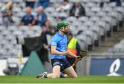 3 July 2021; Fergal Whitely of Dublin celebrates after the Leinster GAA Hurling Senior Championship Semi-Final match between Dublin and Galway at Croke Park in Dublin. Photo by Seb Daly/Sportsfile
