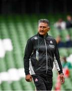3 July 2021; Japan head coach Jamie Joseph prior to the International Rugby Friendly match between Ireland and Japan at Aviva Stadium in Dublin. Photo by David Fitzgerald/Sportsfile