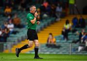 4 July 2021; Referee James Owens during the Munster GAA Hurling Senior Championship Semi-Final match between Tipperary and Clare at LIT Gaelic Grounds in Limerick. Photo by Ray McManus/Sportsfile