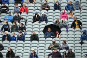 4 July 2021; Supporters watch on during the Munster GAA Hurling Senior Championship Semi-Final match between Tipperary and Clare at LIT Gaelic Grounds in Limerick. Photo by Stephen McCarthy/Sportsfile