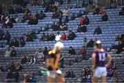 3 July 2021; Supporters in the Hogan Stand during the Leinster GAA Hurling Senior Championship Semi-Final match between Kilkenny and Wexford at Croke Park in Dublin. Photo by Piaras Ó Mídheach/Sportsfile
