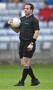 4 July 2021; Referee Martin McNally during the Leinster GAA Football Senior Championship Quarter-Final match between Kildare and Offaly at MW Hire O'Moore Park in Portlaoise, Laois. Photo by Piaras Ó Mídheach/Sportsfile