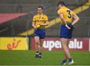 4 July 2021; David Murray, left, and Brian Stack of Roscommon dejected after the Connacht GAA Football Senior Championship Semi-Final match between Roscommon and Galway at Dr Hyde Park in Roscommon. Photo by Sam Barnes/Sportsfile