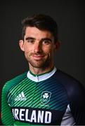 8 July 2021; Team Ireland track cyclist Felix English on the day they received their Olympic kit for Tokyo 2020. They will be competing in the Izu Velodrome from the 5 – 8 August. Photo by David Fitzgerald/Sportsfile