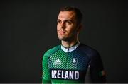8 July 2021; Team Ireland track cyclist Mark Downey on the day they received their Olympic kit for Tokyo 2020. They will be competing in the Izu Velodrome from the 5 – 8 August. Photo by David Fitzgerald /Sportsfile