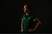 8 July 2021; Team Ireland track cyclist Lydia Gurley on the day they received their Olympic kit for Tokyo 2020. They will be competing in the Izu Velodrome from the 5 – 8 August. Photo by David Fitzgerald/Sportsfile