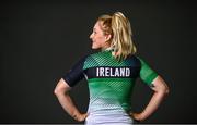 8 July 2021; Team Ireland track cyclist Emily Kay on the day they received their Olympic kit for Tokyo 2020. They will be competing in the Izu Velodrome from the 5 – 8 August. Photo by David Fitzgerald/Sportsfile